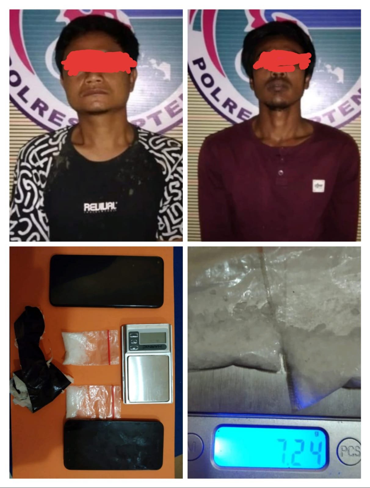 Hendak Transaksi, 2 Pengedar Narkoba Ditangkap Polisi