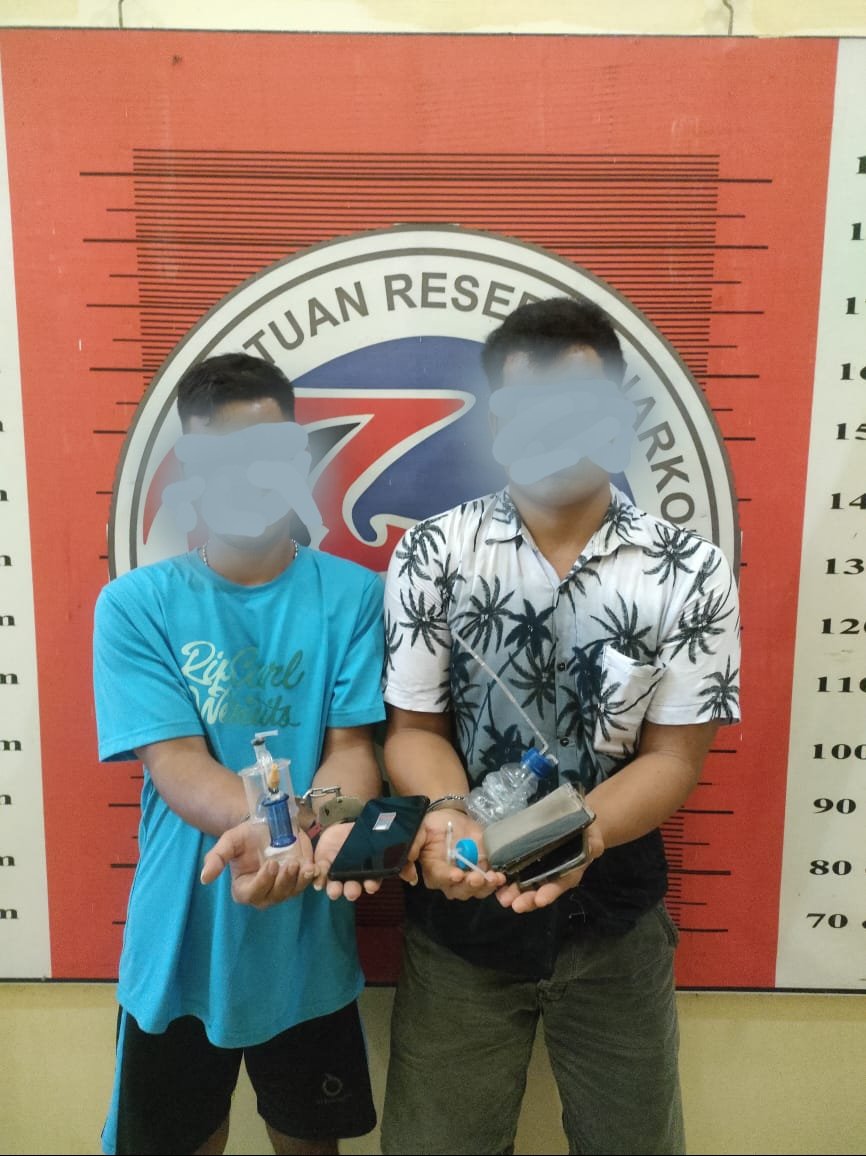 Polres Palas Bekuk 2 Tersangka Sabu