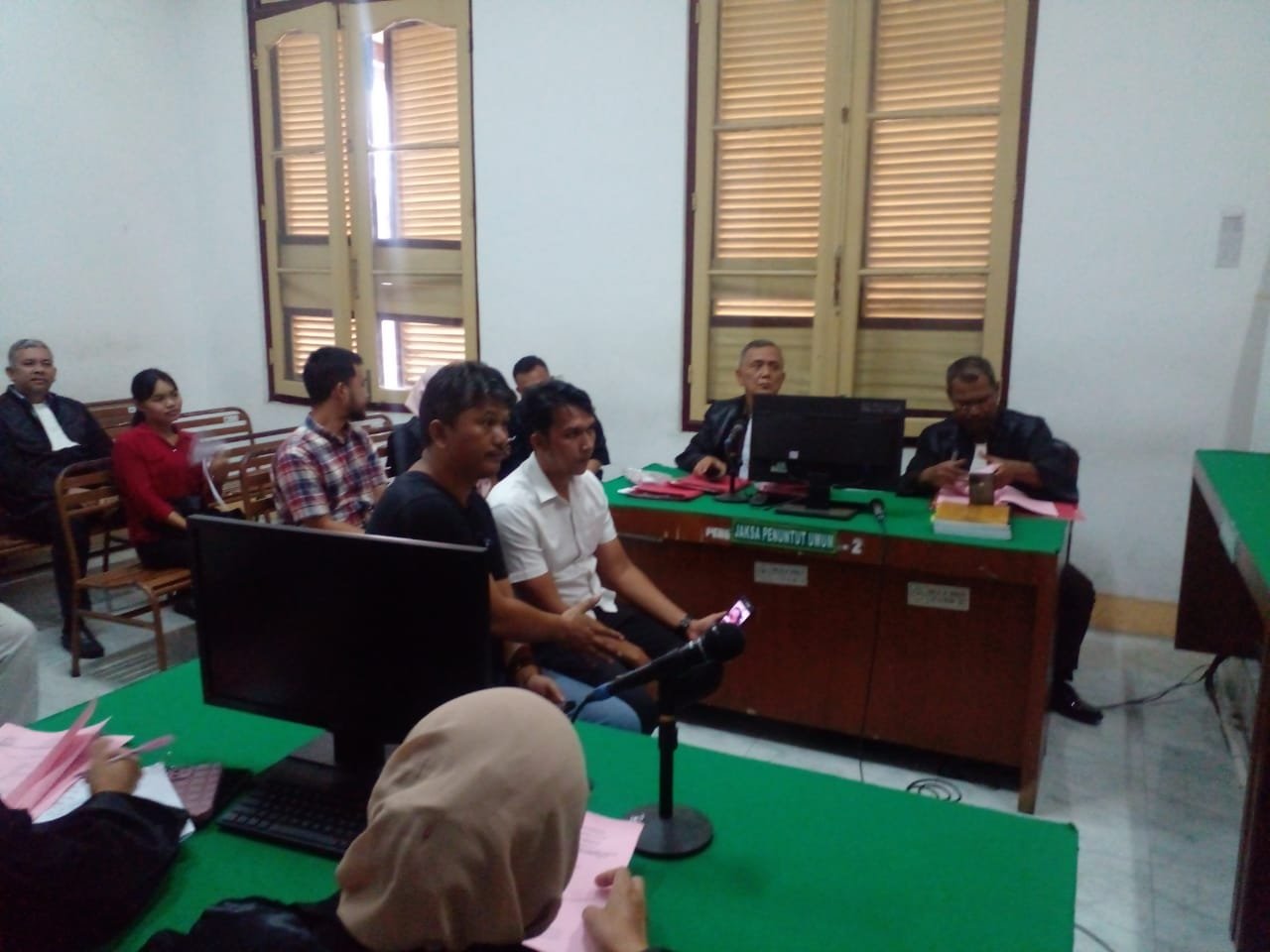 2 Kurir 2 Kg Sabu Antar Provinsi Jalani Sidang Perdana