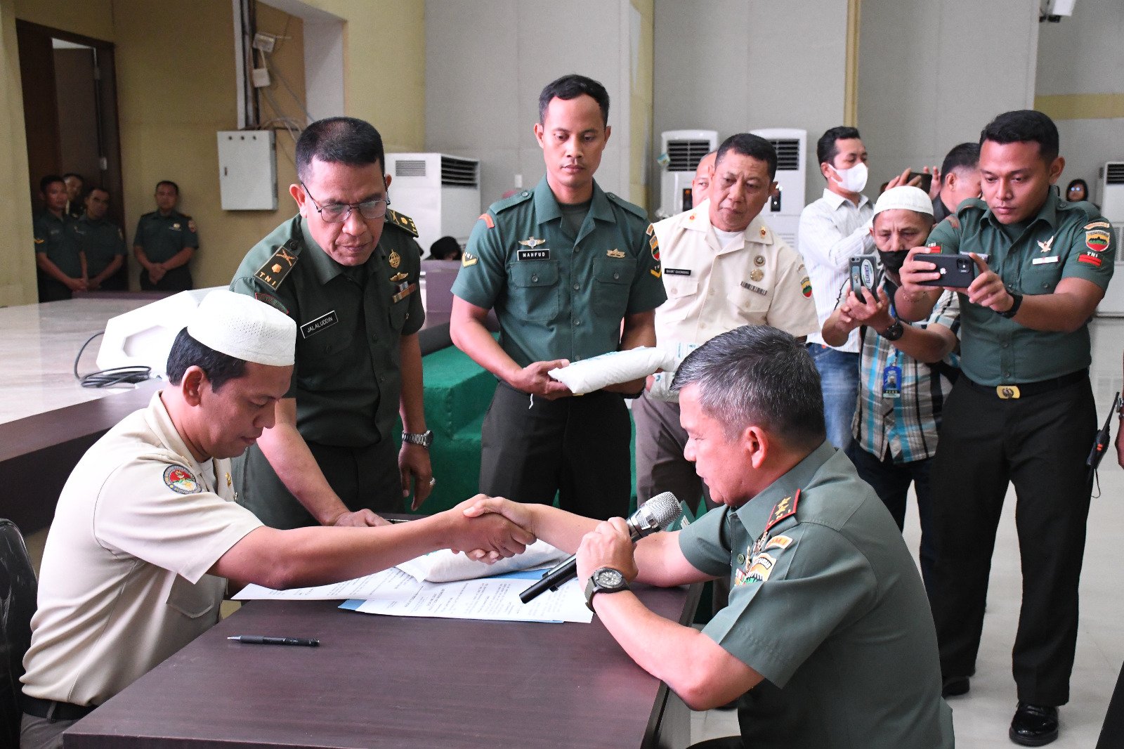 Optimasi Infaq, Sedekah, Zakat dan Donasi Prajurit, Pangdam I/BB Launching Aplikasi Kibar Peduli