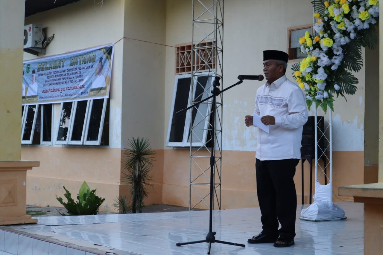 Safari Ramadhan Pemkab Palas, Ini Pesan Plt Bupati Saat Kunjungi Kecamatan Huristak