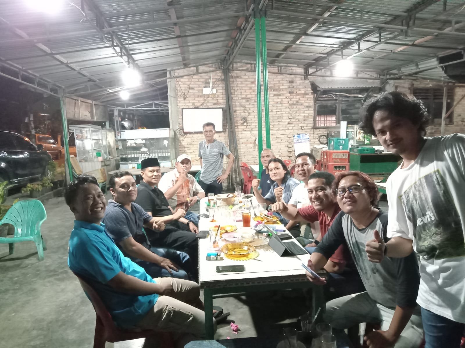 Kapolsek Patumbak Buka Bersama Jurnalis, Kompol Faidir :  Menjalin Silahturahmi Termasuk Ibadah