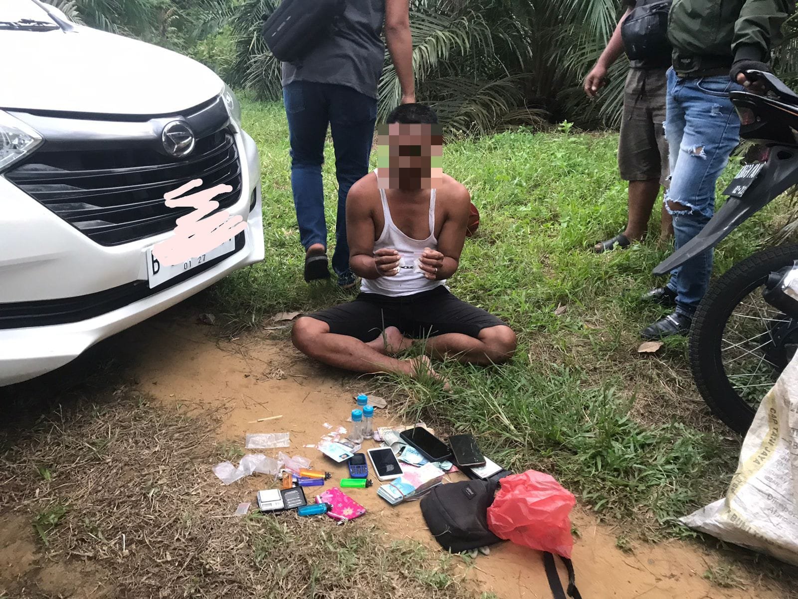 Unit Intel Kodim 0209/LB Wilayah Labuhanbatu Selatan Tangkap Bandar Narkoba di Silangkitang