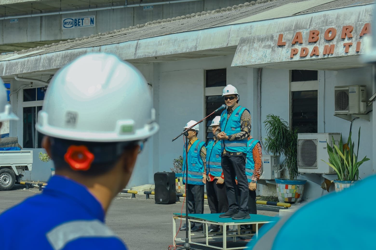 Perumda Tirtanadi Apel Siaga Kesiapan Layanan Air Minum Jelang Idul Fitri 1444 H