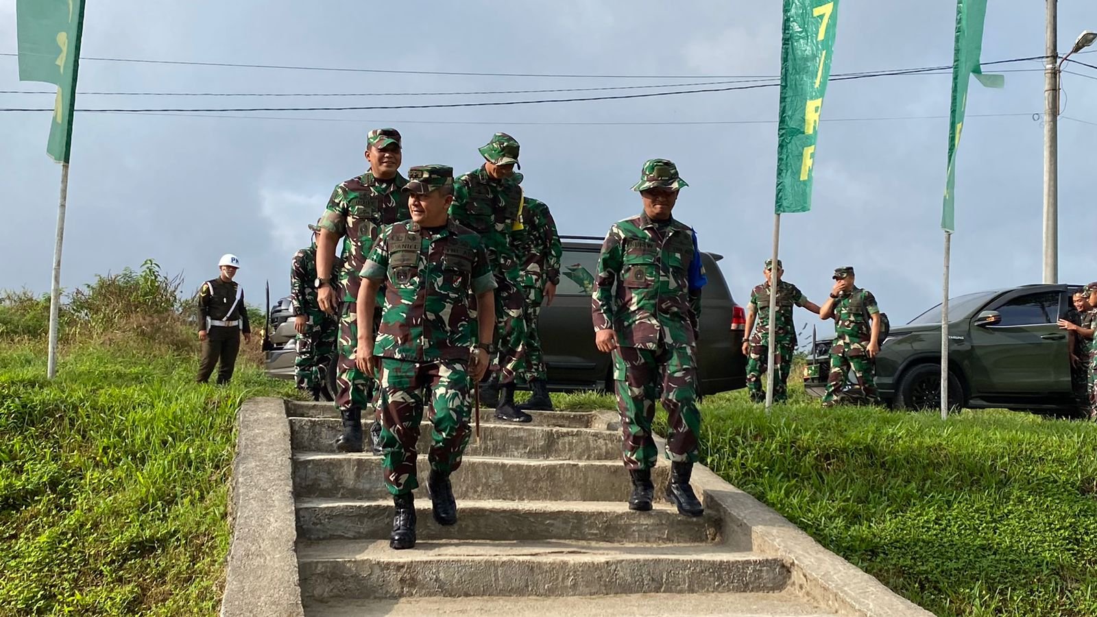 Pangdam I/BB Tinjau Latihan Pratugas Yonif 122/TS