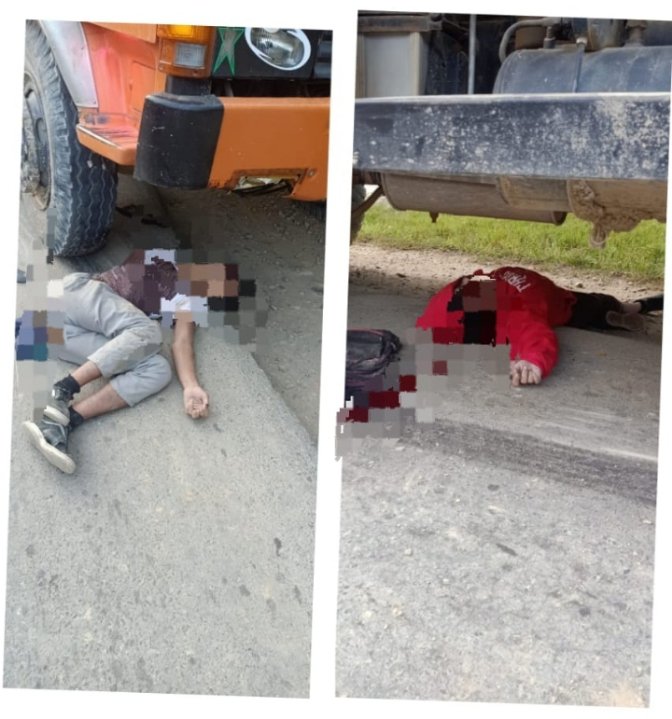 Pelajar Bonceng 4 Tabrak Truk Tronton, 2 Tewas dan 2 Luka-luka