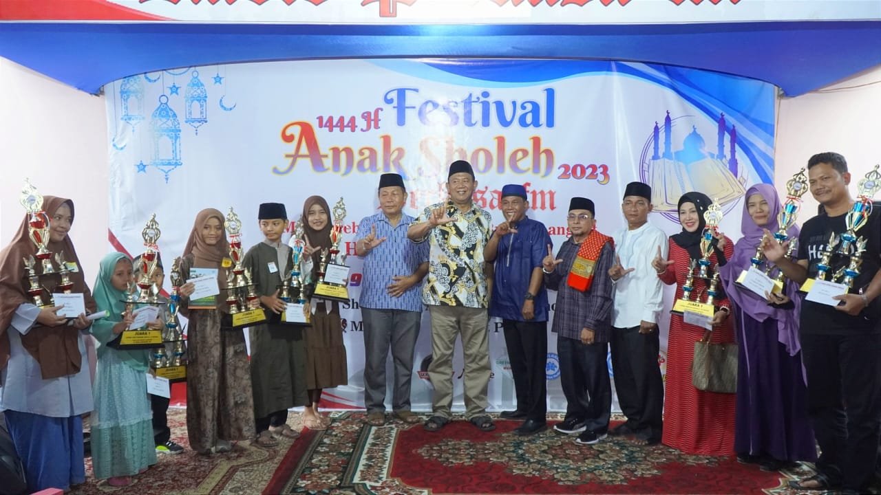 Hadiri Festival Anak Soleh di Radio Perkasa, Afandin: Alhamdulillah Banyak Anak Soleh di Langkat