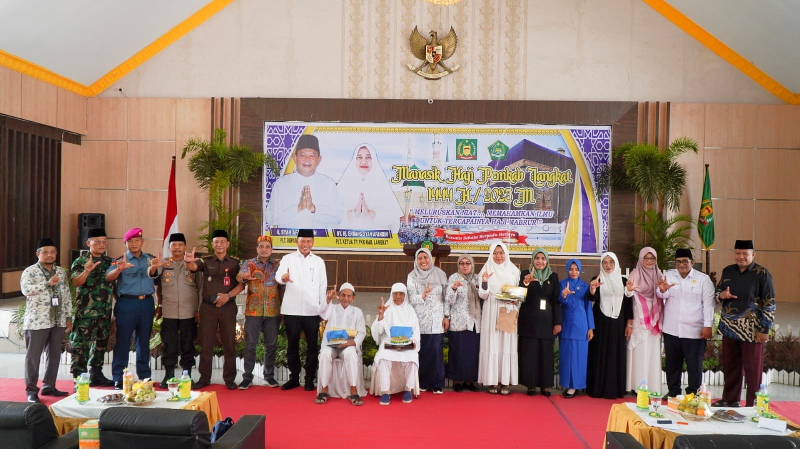 Tahun Ini Ada 369 CJH Langkat, Syah Afandin Do’akan Jadi Haji Mabrur