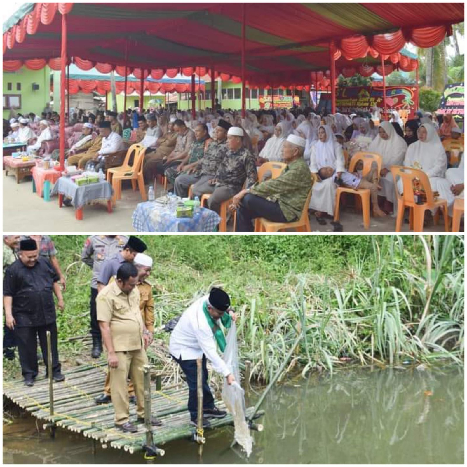 Pesan Plt Bupati Palas Kepada Santri Ponpes Ja’Fariyah Hutaibus