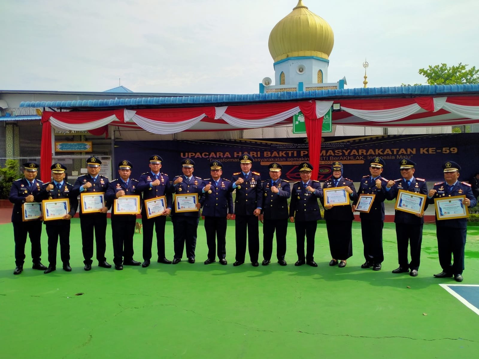Sabet Banyak Penghargaan, Lapas 1 Medan Sukses Jadi Tuan Rumah Puncak HUT Pemasyarakatan ke 59