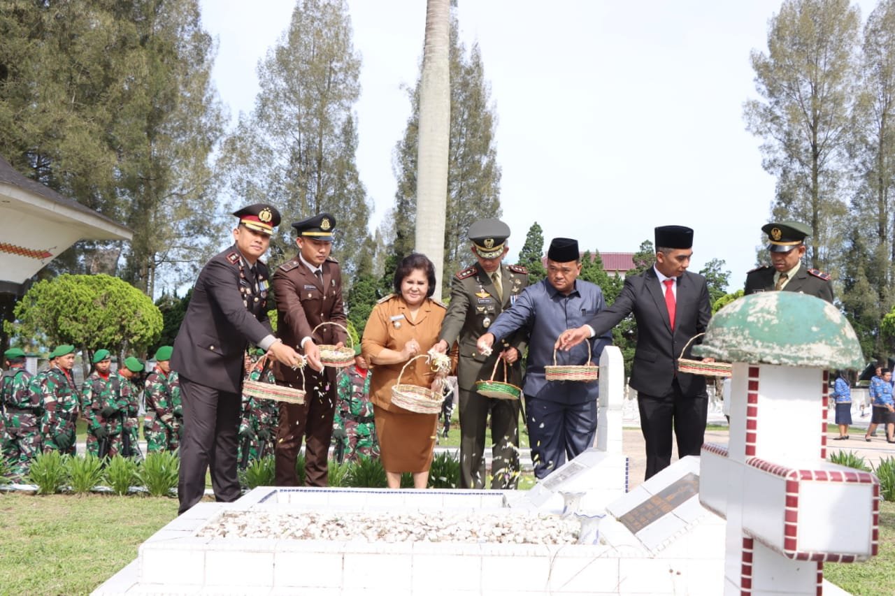 Peringati Hari Kebangkitan Nasional Ke-115, Kapolres Tanah Karo Bertindak Sebagai Inspektur Upacara