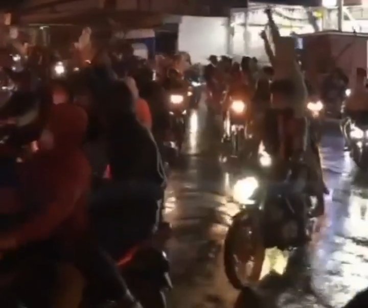 6 Anggota Geng Motor Bersajam Diamankan