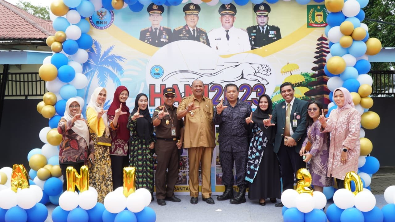 Hadiri Peringatan HANI 2O23, Syah Afandin Dianugerahi Piagam Penghargaan BNNK Langkat