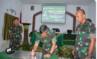 Pangdam I/BB Minta Prajurit Kodim 0317/TBK dan Kipan B Yonif RK 136/TS Laksanakan Dua Fungsi TNI