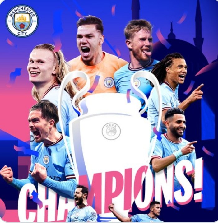 Tanpa Messi, Rodri Bawa Manchester City Juara Liga Champion