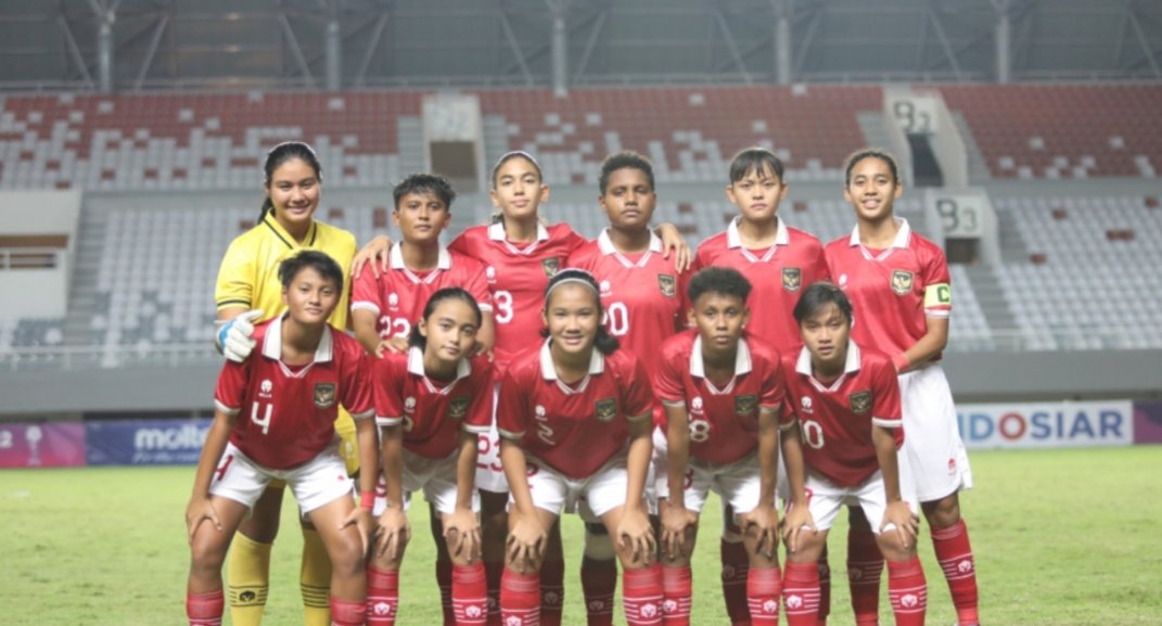Indonesia di Grup A AFF U-19 Women’s Championship 2023