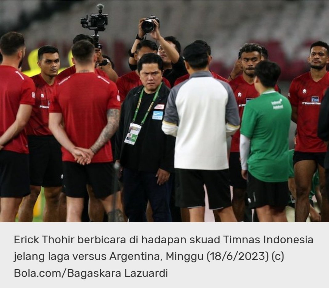 Imbang Lawan Argentina Saja Jadi Suatu Mukjizat untuk Timnas Indonesia