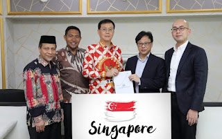 Terima Kunjungan Konsulat Singapura, Hasyim : Peluang Inventasi Di Medan Utara Masih Luas