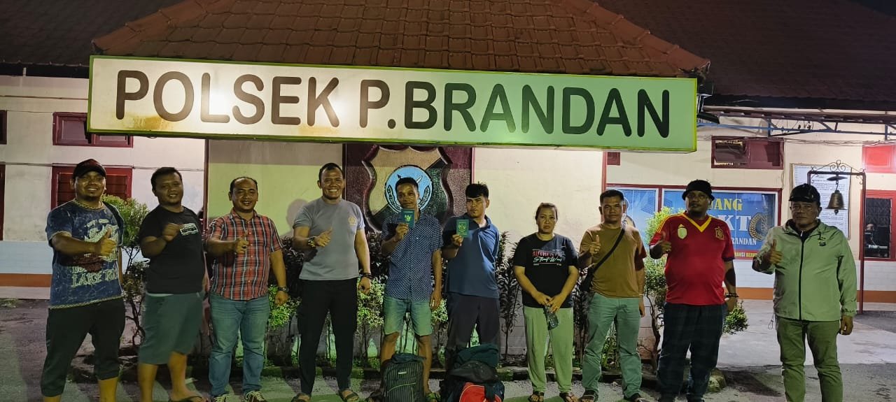 Polsek Pangkalan Brandan Polres Langkat Berhasil Amankan Diduga Seorang Pelaku Trafficking & 2 Orang Korban.