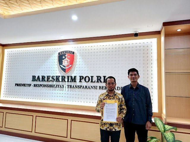 AMUNISI Laporkan PTS ke MABES POLRI Terkait Dugaan Pemalsuan SK Menteri