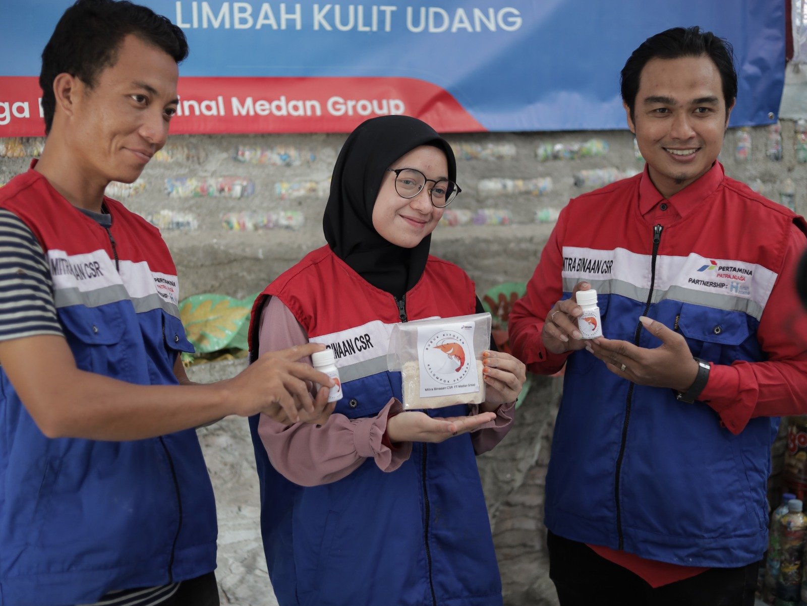 Mengolah Limbah Kulit Udang Ala Fuel Terminal Medan Group