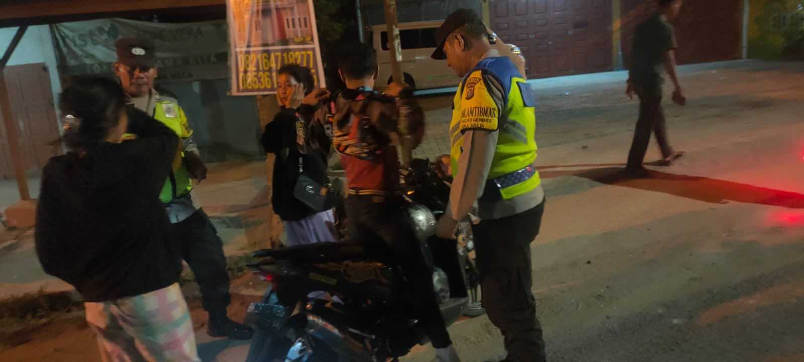 Gelar Razia Cipkon, Polsek Pagar Merbau Amankan 27 Sepeda Motor