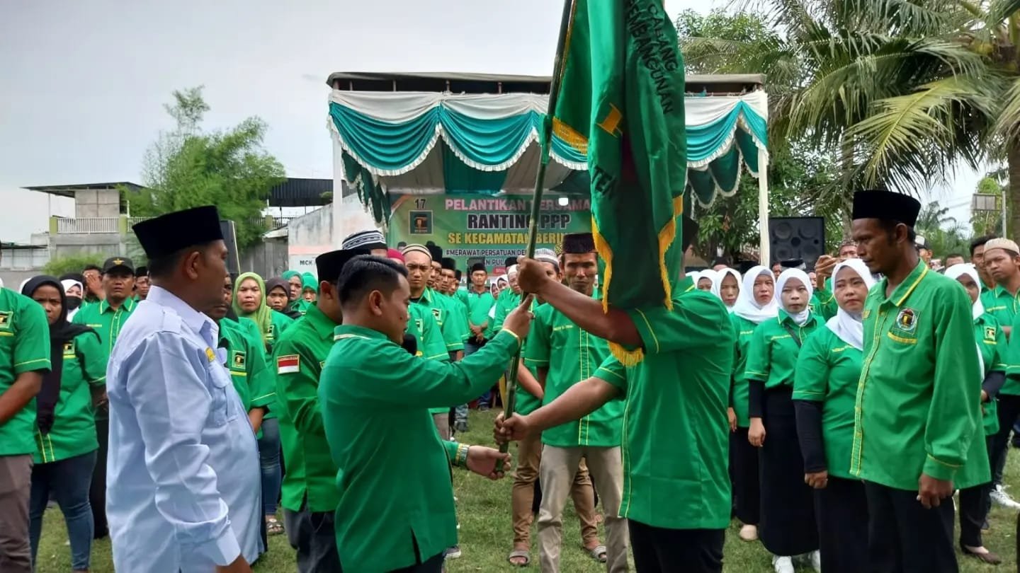 Pelantikan Pengurus Ranting se Kecamatan Beringin, Sudah Saatnya Kader Terbaik PPP Memimpin Deli Serdang