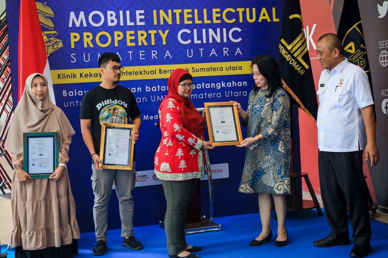Bobby Nasution Berharap Pelaku Ekonomi Kreatif dapat Manfaat Mobile IP Clinic untuk Lindungi HaKI