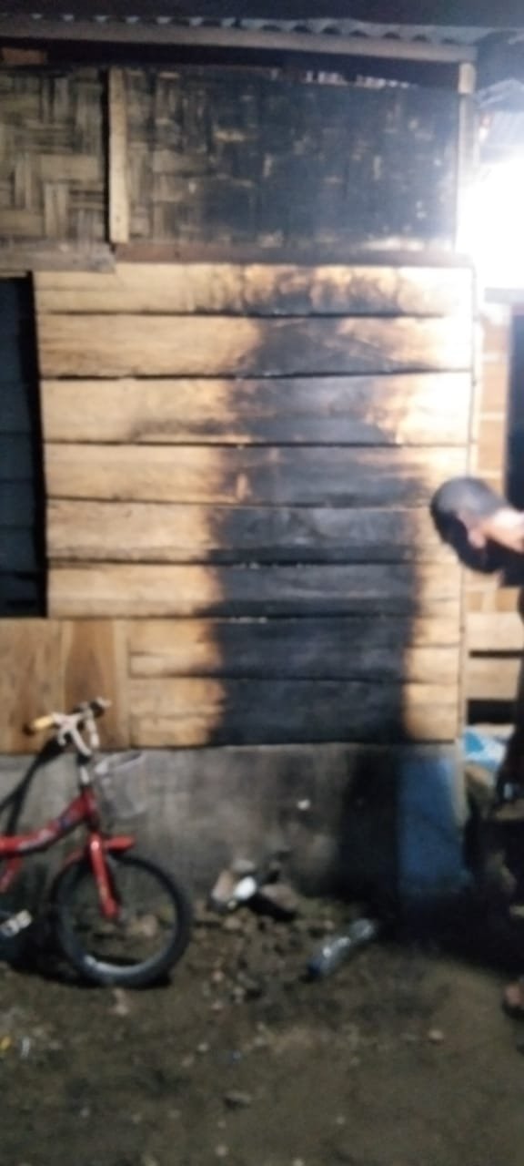 Rumah Winda Syahputra Diduga Dibakar OTK