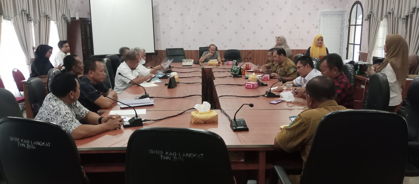 Doni Setha Laksanakan RDP Bersama Masyarakat Wampu,PTP2 & PT LNK