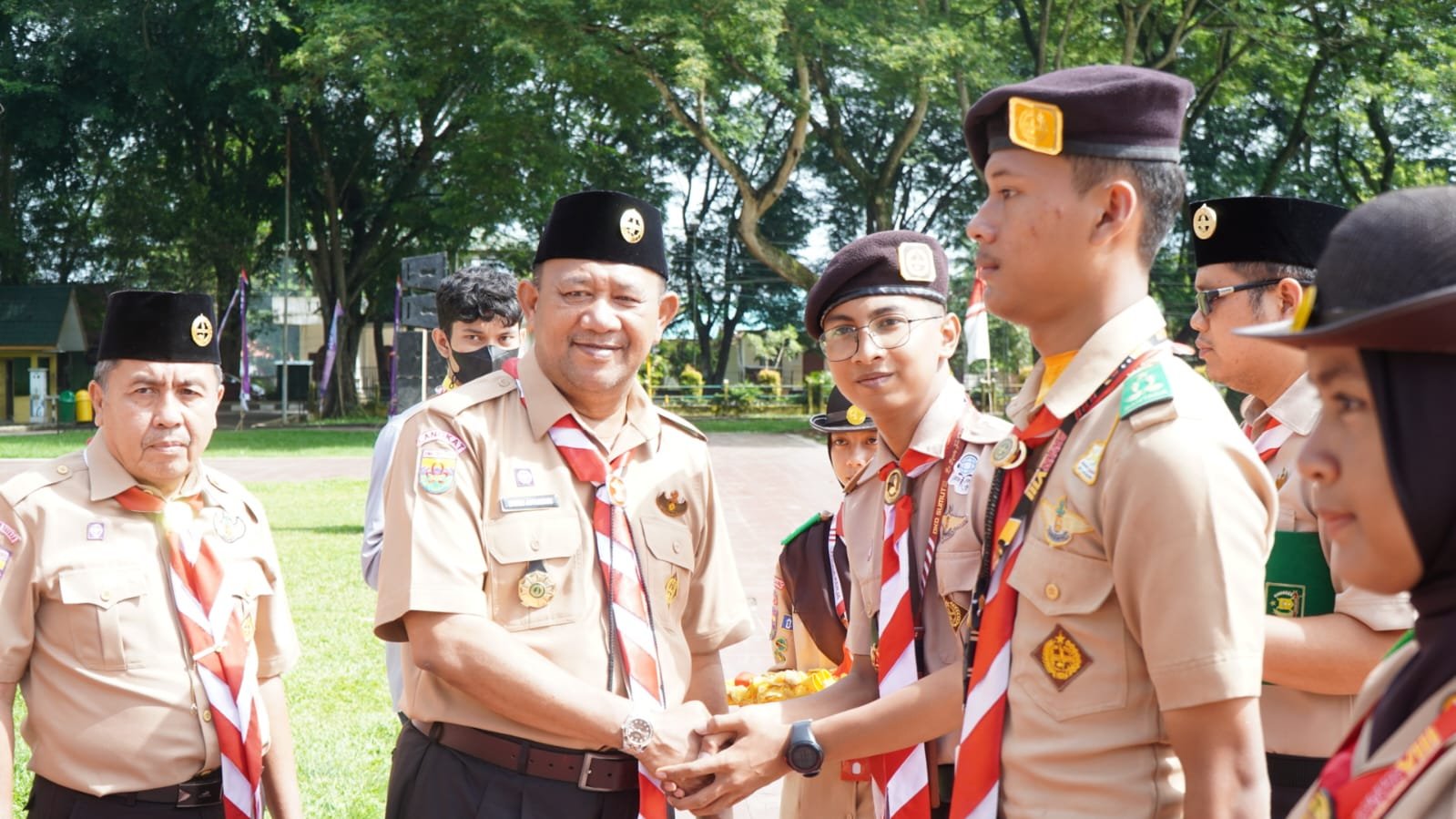Raimuna Gerakan Pramuka Sumut ke-VIII Resmi Ditutup Plt Bupati Langkat