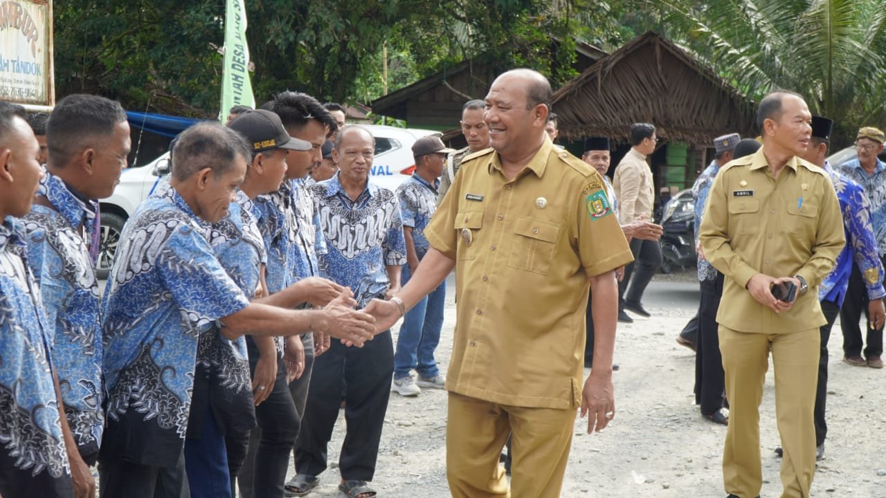 HUT ke-131 Desa Namo Sialang, Kades & Warga se-Batang Serangan berharap Syah Afandin Kembali Pimpin Langkat 2024-2029