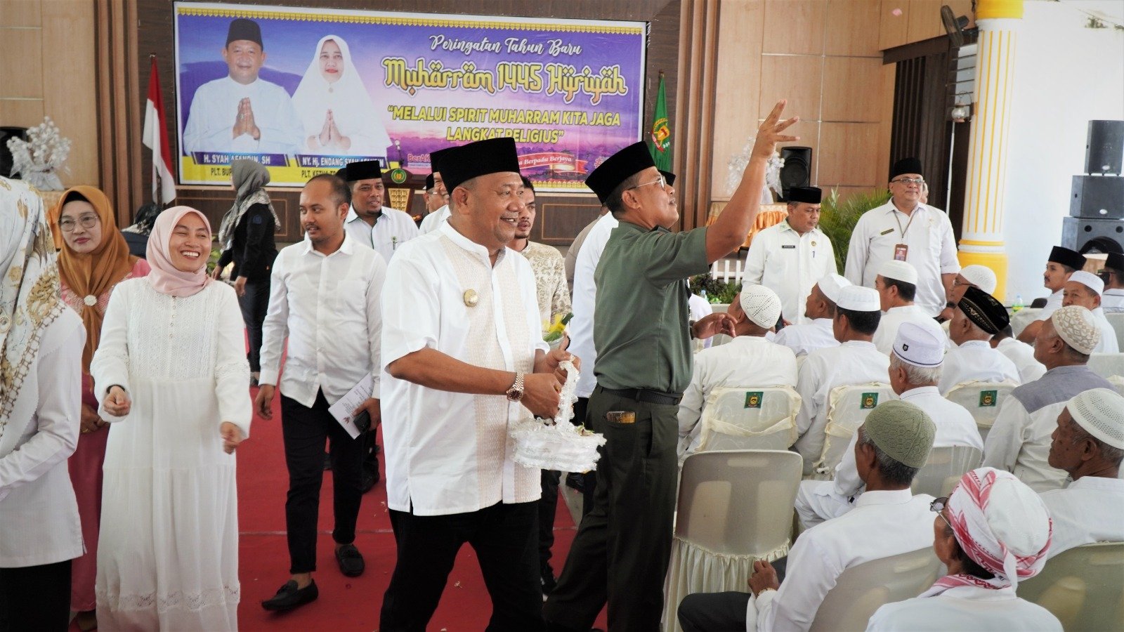 Pemkab Langkat Peringati Muharram, Jamaah Haji Langkat Doakan Syah Afandin Kembali Pimpin Langkat 2024-2029
