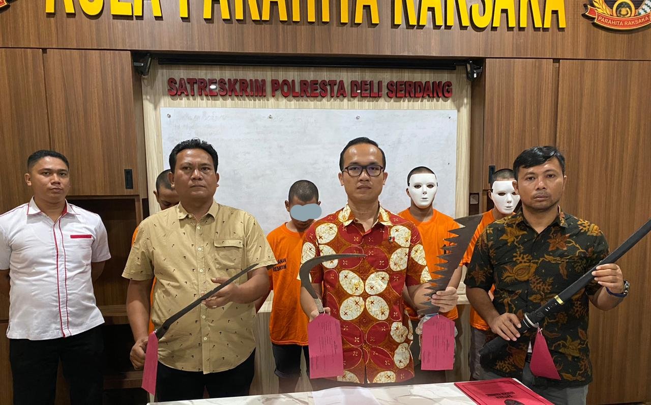 Ketangkul Mau Tawuran, 4 Anggota Geng Motor Masuk Bui