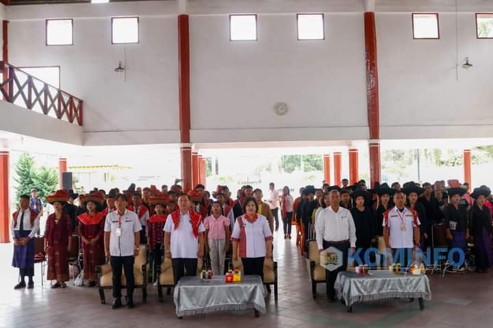 Bupati Karo Buka Acara Karang Taruna Festival Karo In Culture Tari Lima Serangke 2023