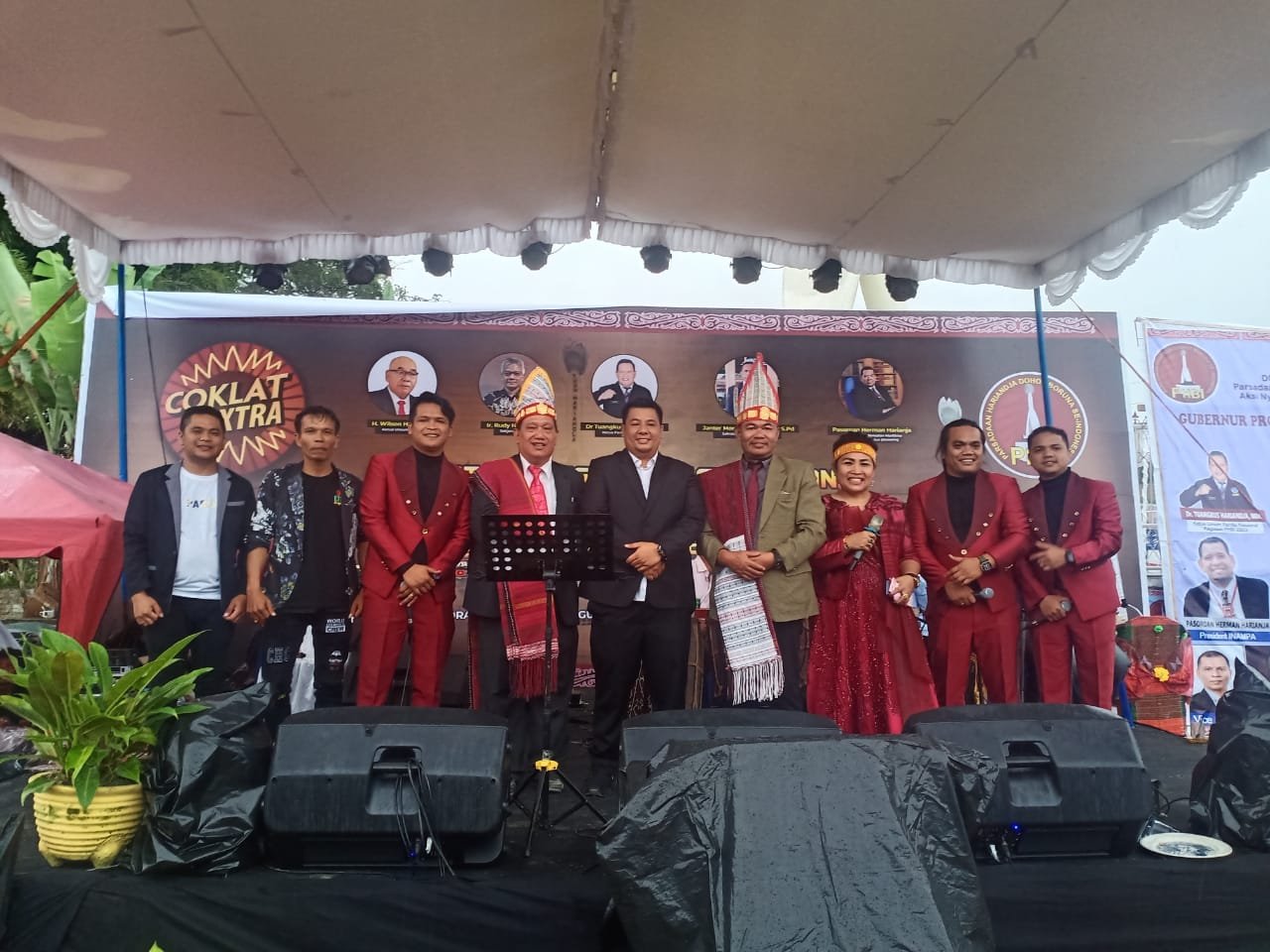 Bupati Samosir Hadiri Pesta Syukuran Parsadaan Harianja Dohot Boruna Se-Indonesia