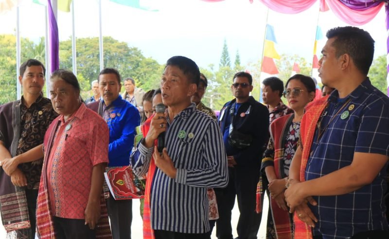 Bupati Samosir Hadiri Pesta Parolopolopon Ulang Tahun ke-IV Tugu Raja Turnip