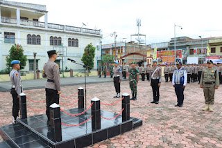Polres Samosir Gelar Apel Pasukan Operasi Patuh Toba 2023