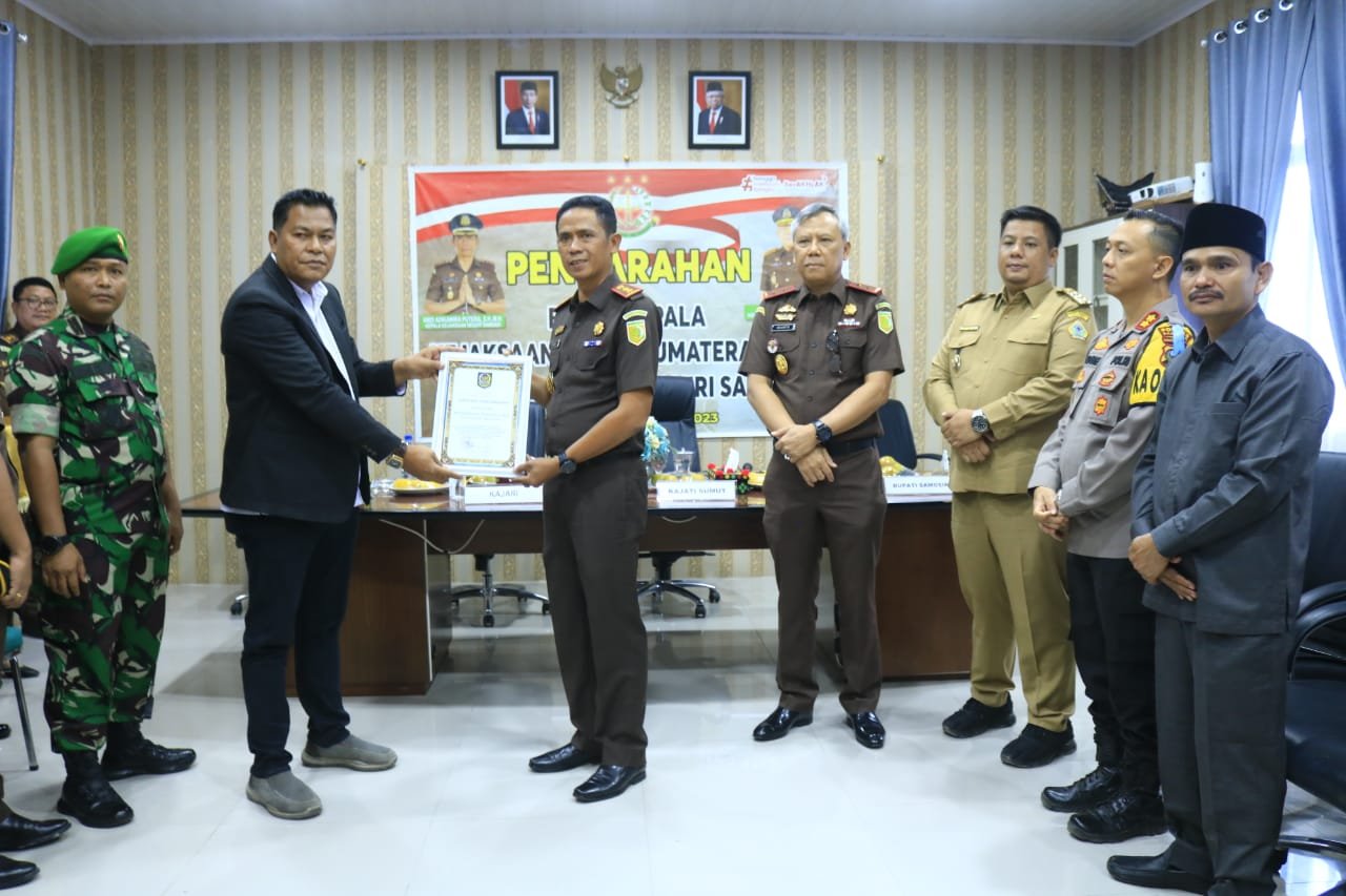 Bupati Samosir Sambut Kunjungan Kerja Kajati Sumut