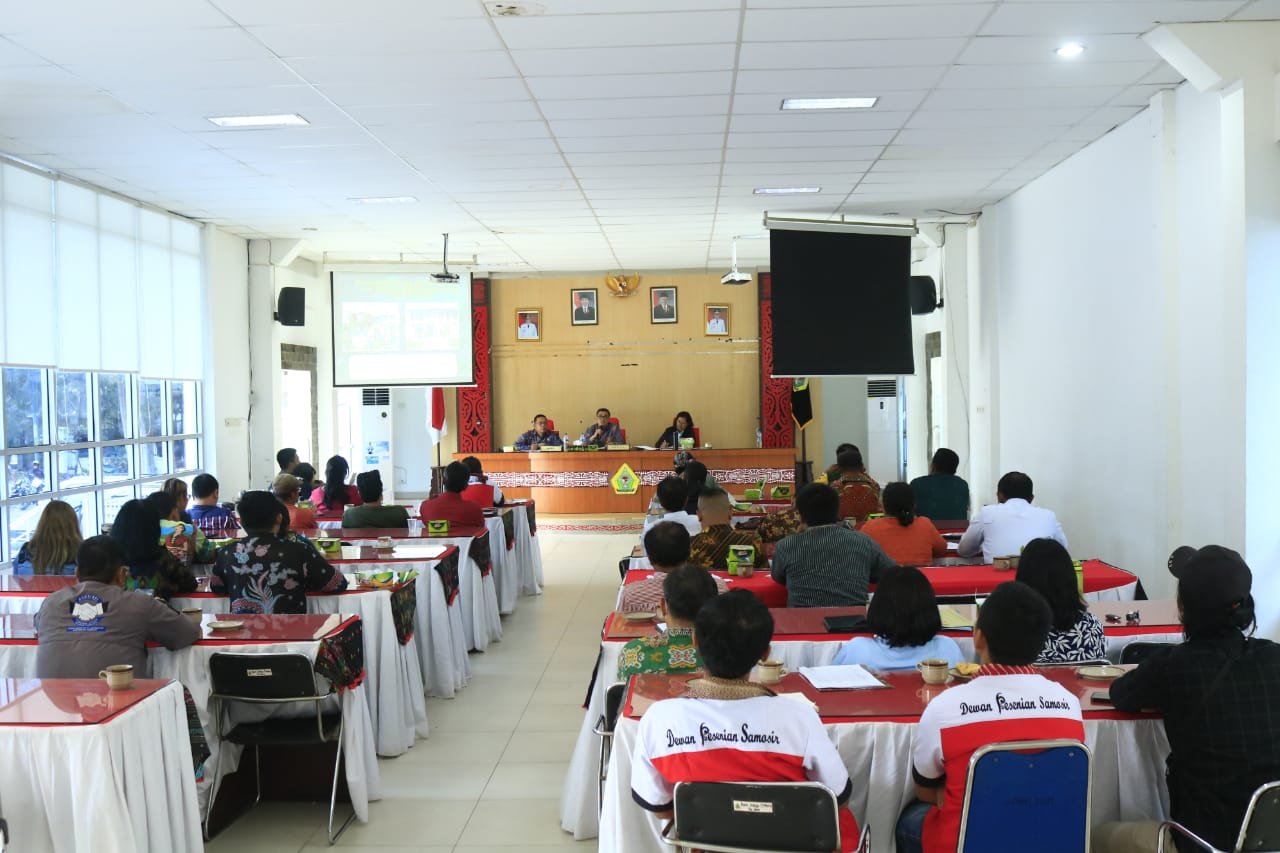 Jelang Pelaksanaan Event, Internasional Pemkab Samosir Gelar Rakor