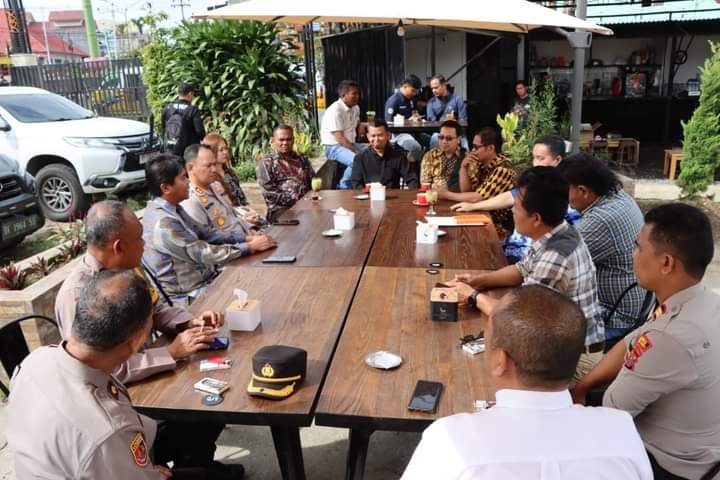 Polres Tanah Karo Jalin Silaturahmi ke Pengurus Moderamen GBKP