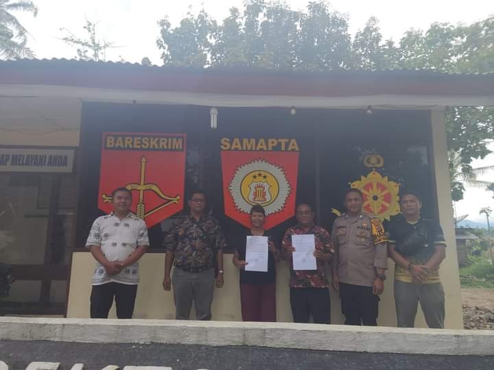 Polsek Munte Fasilitasi Mediasi Perkara Pencemaran Nama Baik Secara Restoratif Justice
