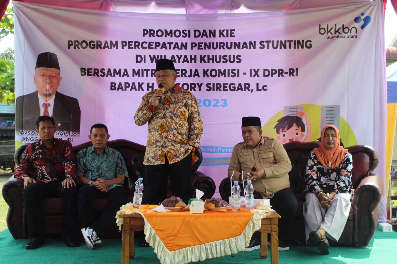 BKKBN dan Komisi IX DPR RI Laksanakan Promosi dan KIE Program Percepatan Penurunan Stunting