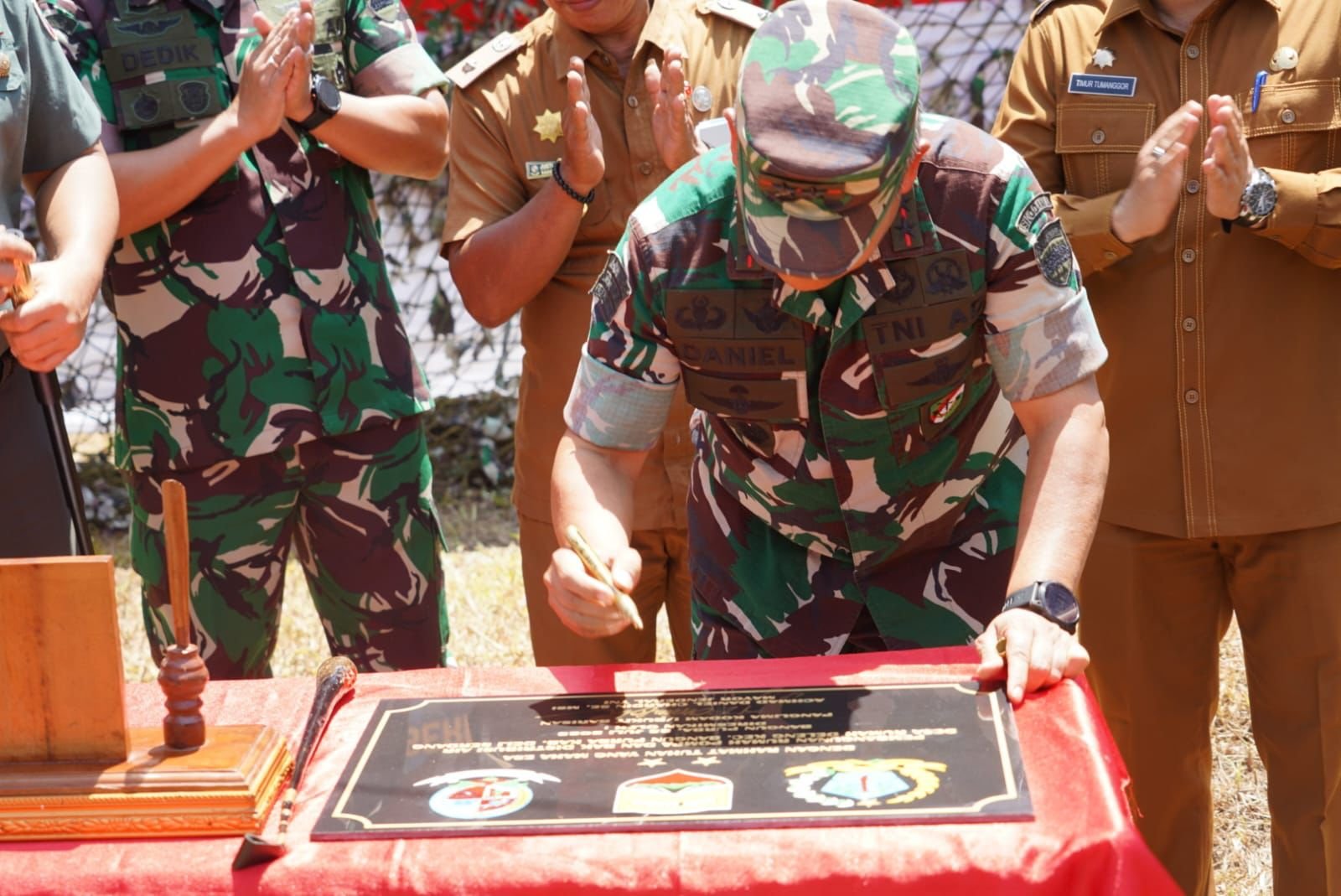 Pangdam I/BB Resmikan Program TNI AD Manunggal Air dan Penurunan Stunting di Wilayah Kodim 0204/DS