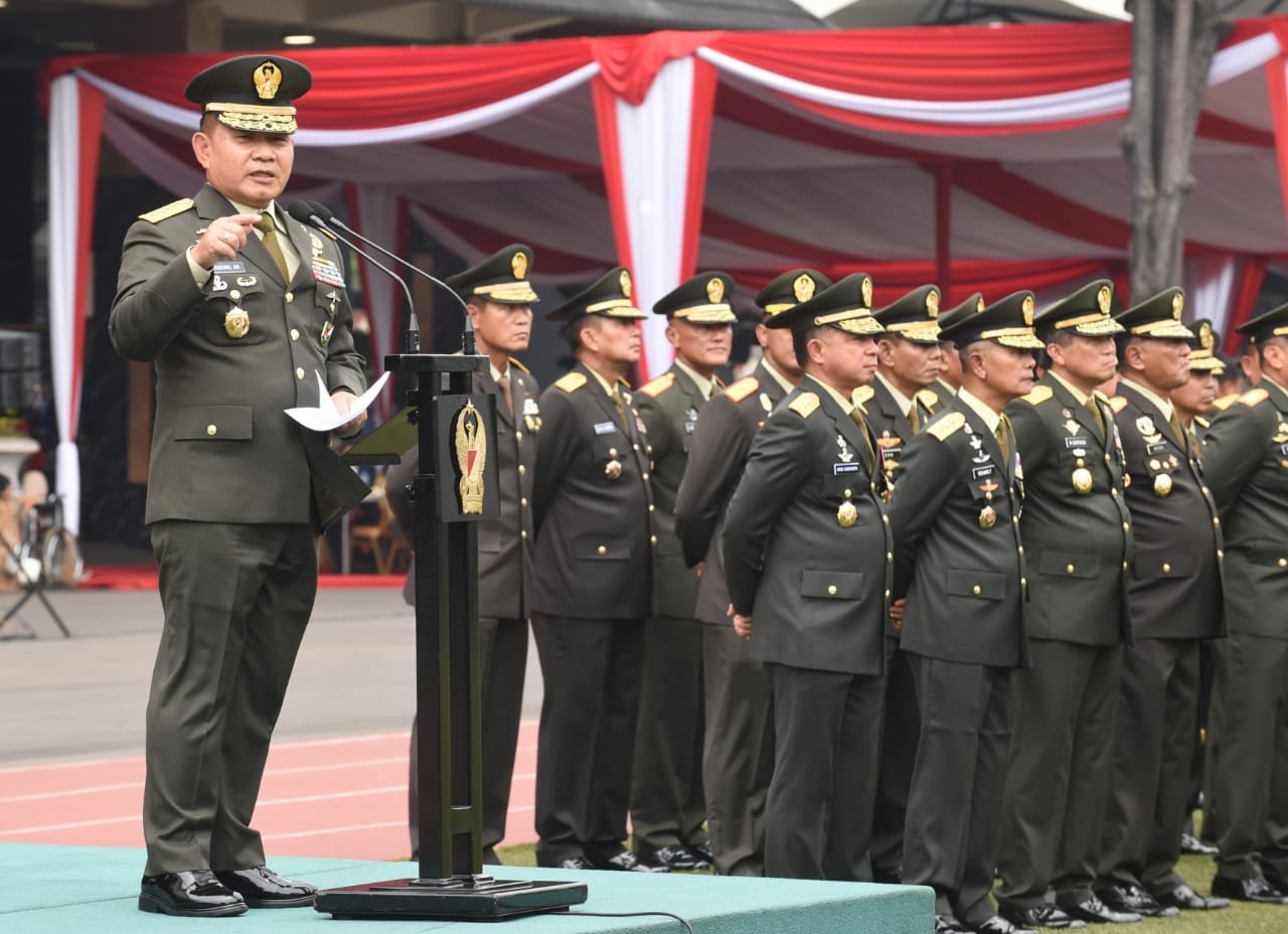 Ini Penegasan Kasad Pada Acara Tradisi Penerimaan Paja Abit Akmil 2023