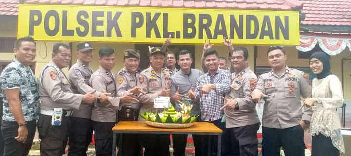 HUT Bhayangkara ke -77 Tahun, Kalangan Tokoh Masyarakat Beri Apresiasi Kinerja Polsek Pangkalan Berandan.