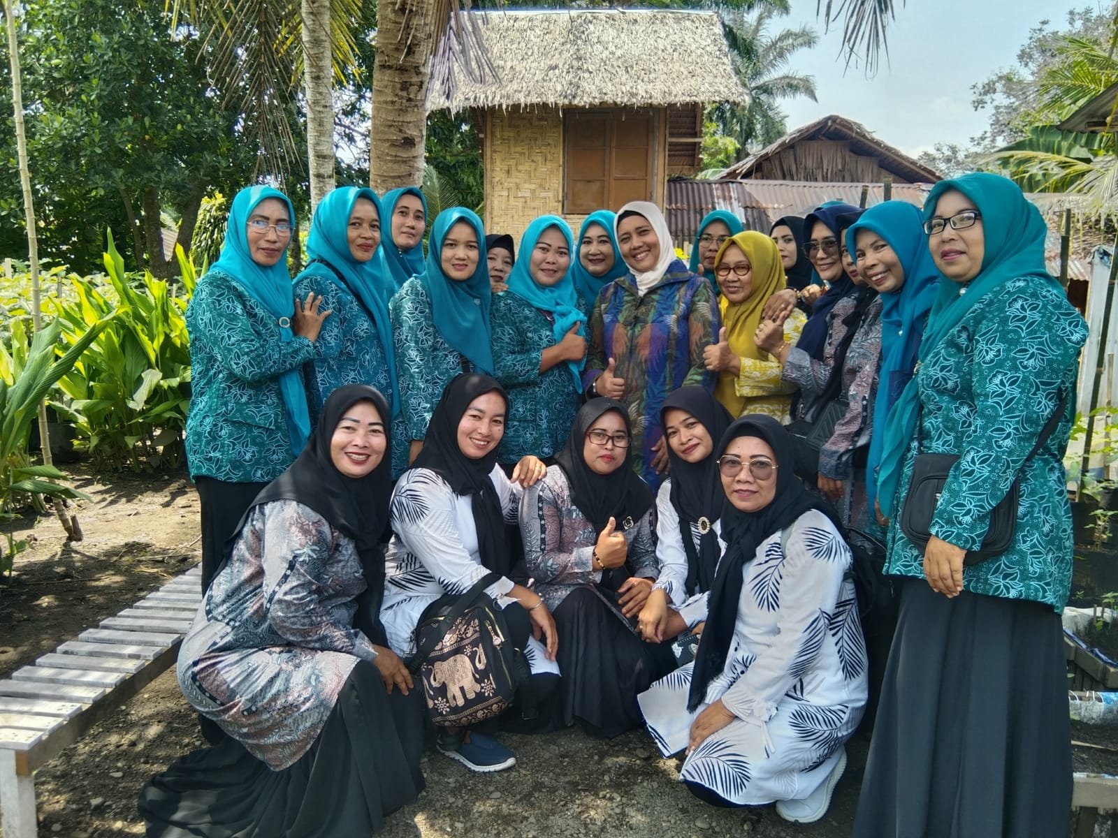 TP PKK Langkat Kembali Lakukan Pembinaan Aku Hatinya PKK di Desa Padang Berahrang