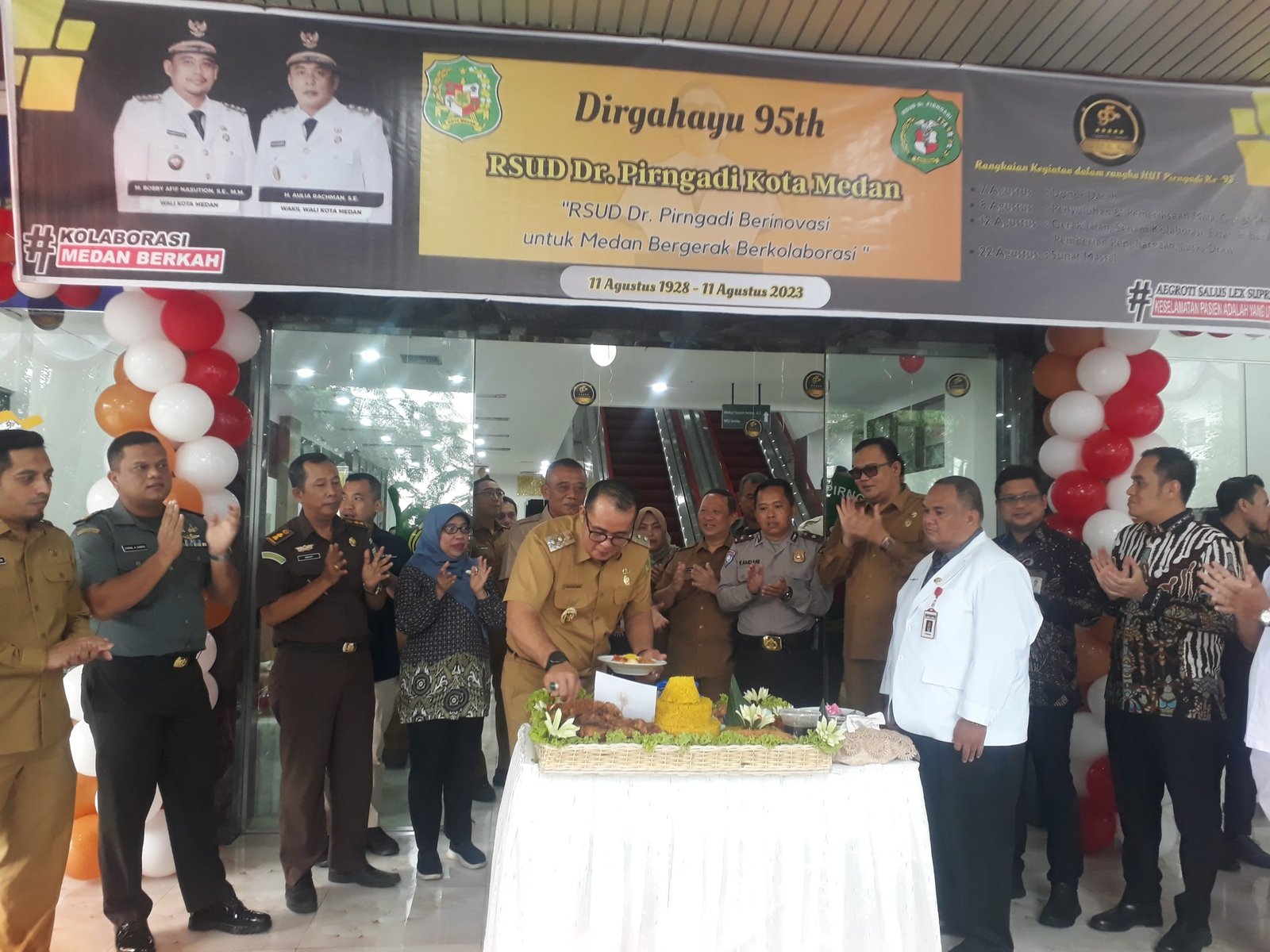 Wakil Wali Kota Medan Harapkan RS Pirngadi Upgread Sistim Pelayanan