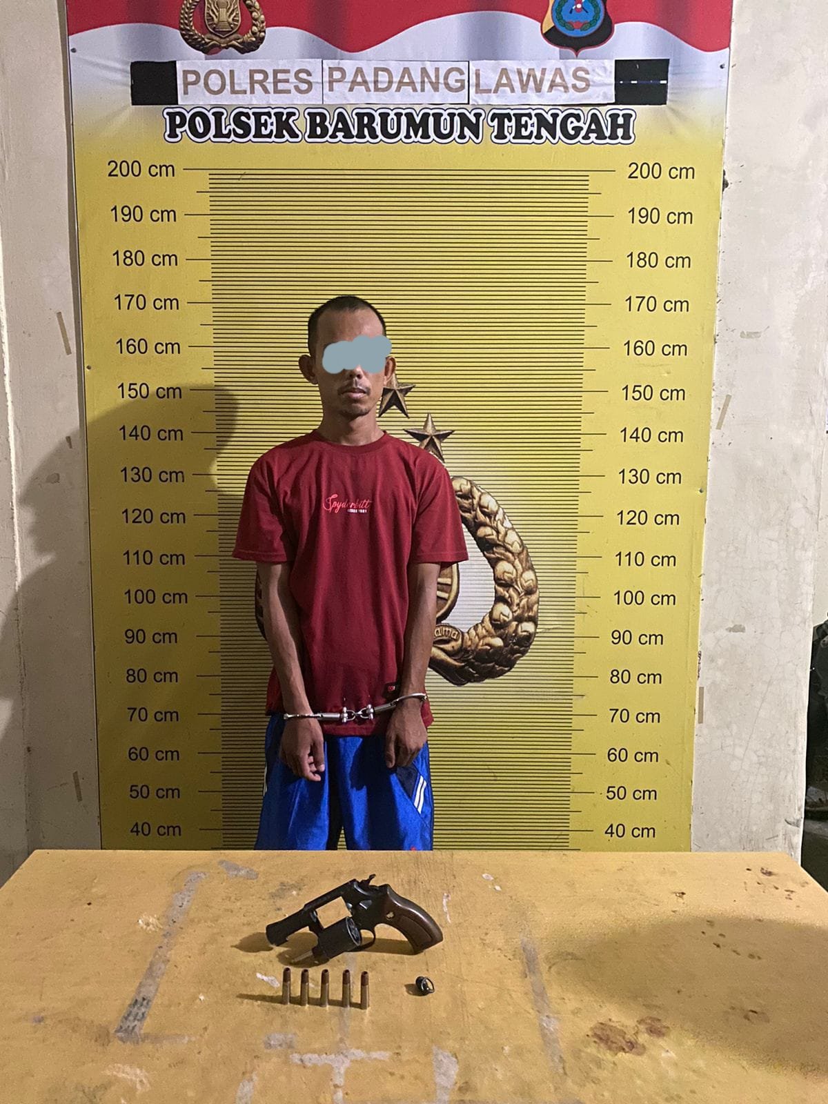 Polres Palas Amankan Tersangka Miliki Airsoft Gun dan Gelapkan 6 Mobil