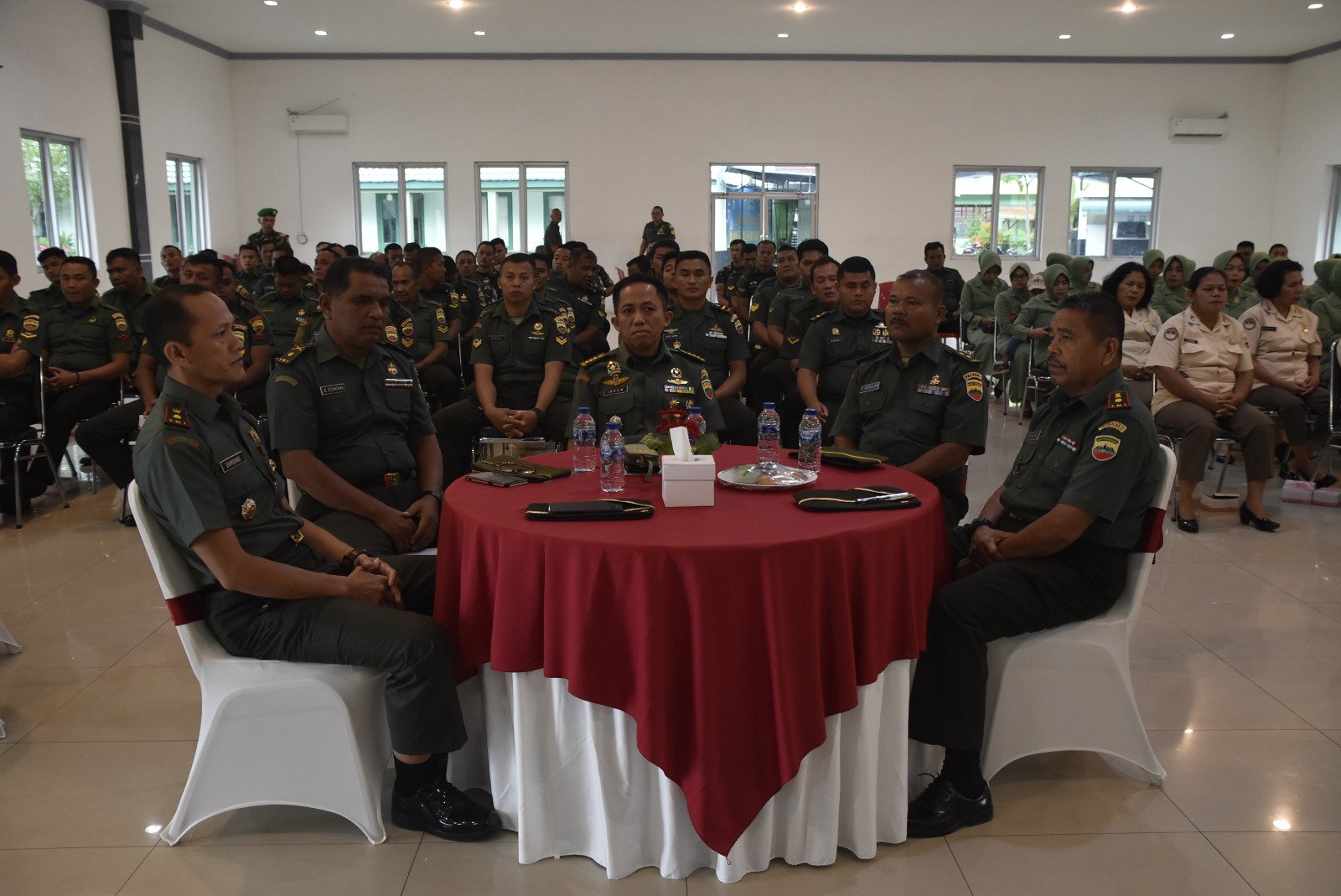 Kumdam I/BB Beri Penyuluhan Hukum Kepada Korem 023/KS
